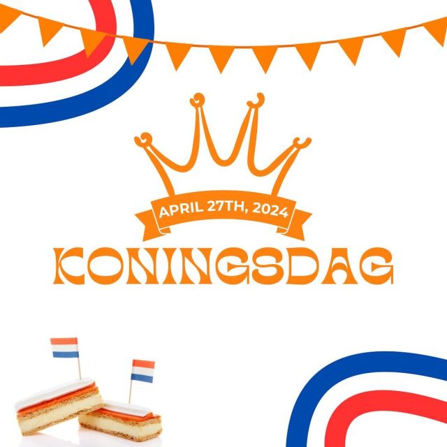 Happy Kingsday 👑🧡
Maak er een feestje van vandaag! 

Hoe vier jij Koningsdag? 

#koningsdag #oranje #tompouce #feestje